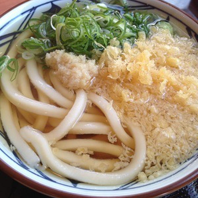 丸亀製麺で朝ごはん