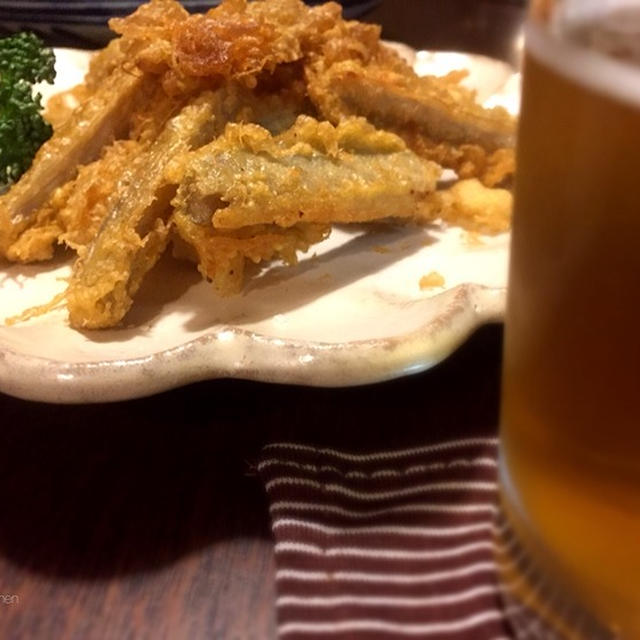 レンコンのスパイシー揚げは、ビールによくあう最高おつまみ。