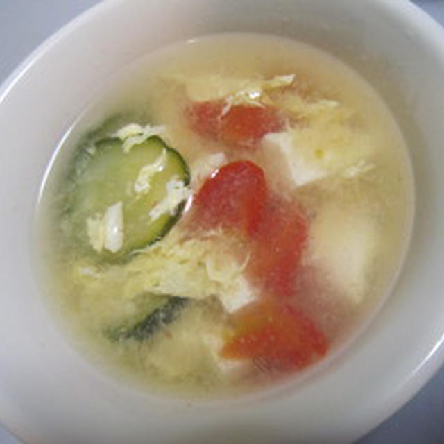 夏ばてに効く簡単中華スープ