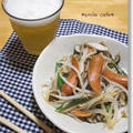 ＊あらびきウィンナーと残り野菜の酢っぱさっぱりソテー＊