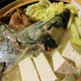 【１００円鍋】秋鮭の味噌バター鍋。