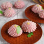 和菓子教室にて「はさみ菊」と「栗どら焼き」を作る！❁