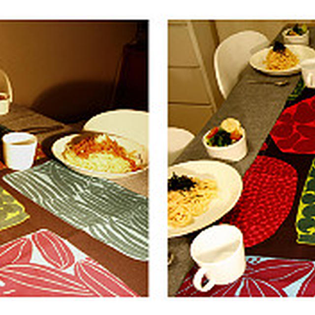 marimekko  PURNUKKA　で作ったランナー☆｡*　　（１/２１）