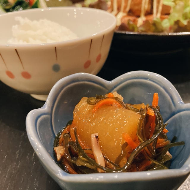 【昨日の晩ごはん☆お正月料理に・・・松前漬け！】