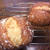 焼き立てリュスティックで朝食