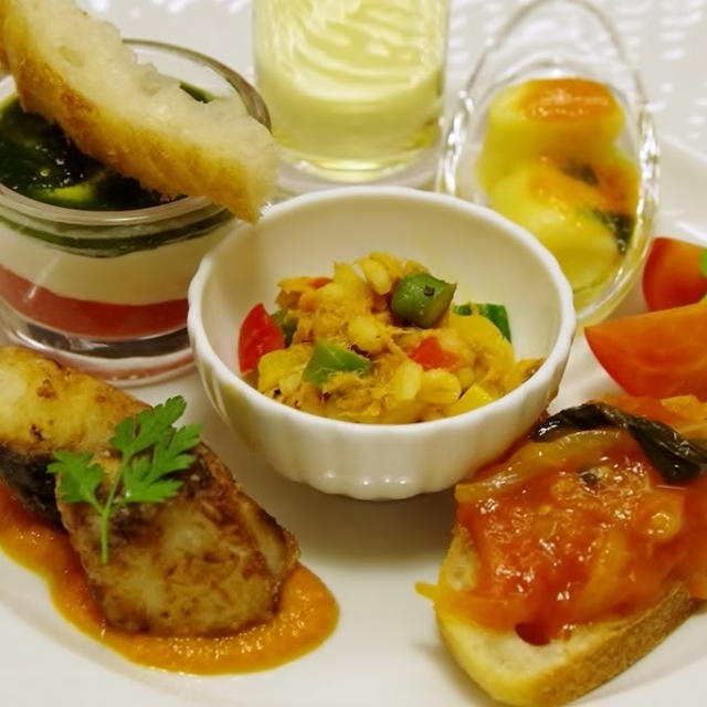 フルーツトマトづくしの前菜プレート By のりえさん レシピブログ 料理ブログのレシピ満載