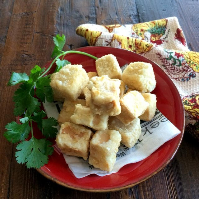 Koya Tofu Fried “Chicken”高野豆腐のフライドチキン