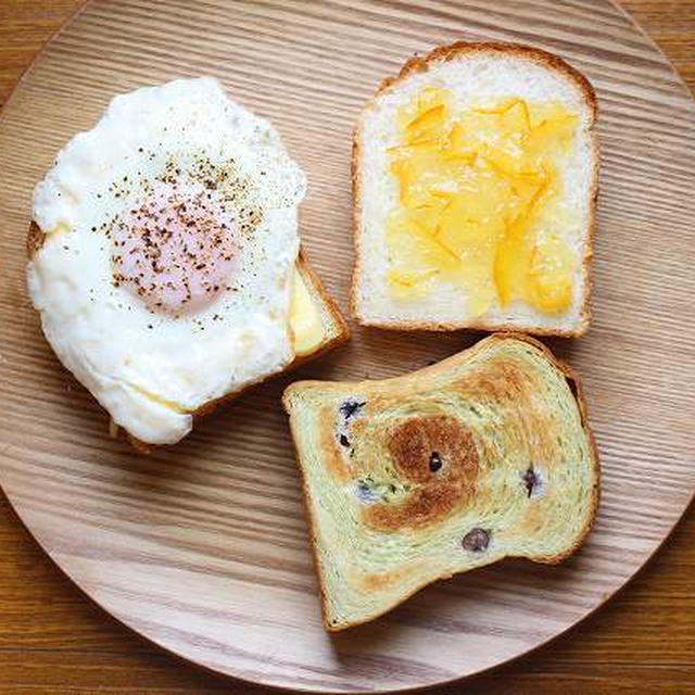 日曜の朝ごはん　旦那さんのおやつパン