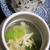 11月2日　　しそわかめにぎりと白菜と玉子の塩生姜スープ