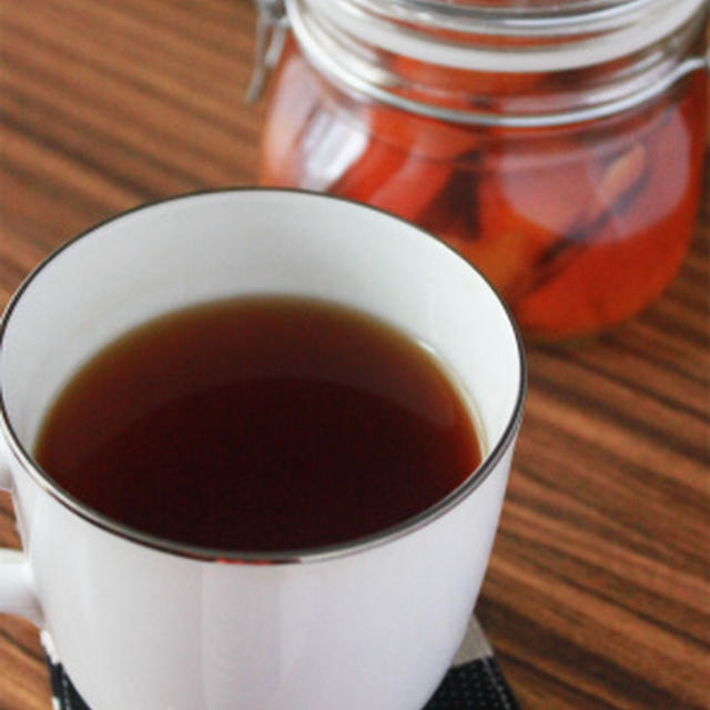 ブランデー入り紅茶♪