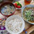 アマノフーズいつものお味噌汁と水菜と豚肉のサッと煮