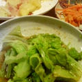 簡単キャベツの胡麻和え