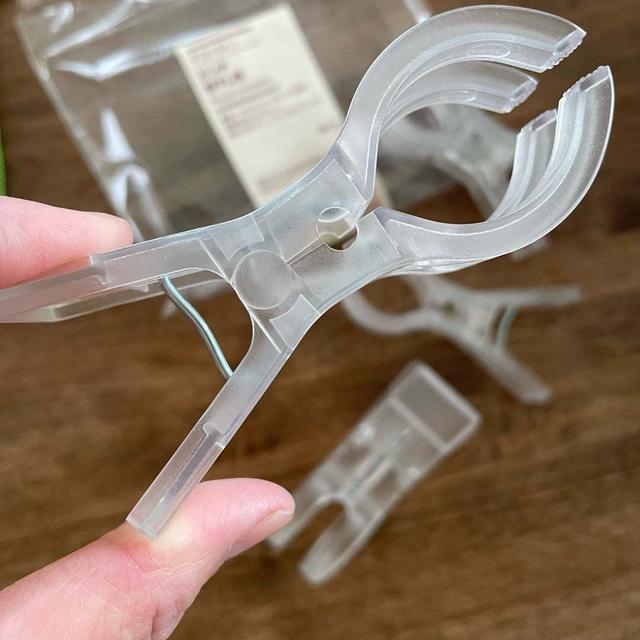 見た目通り〝しっかりしてる！〟無印良品ピンチ物干し用