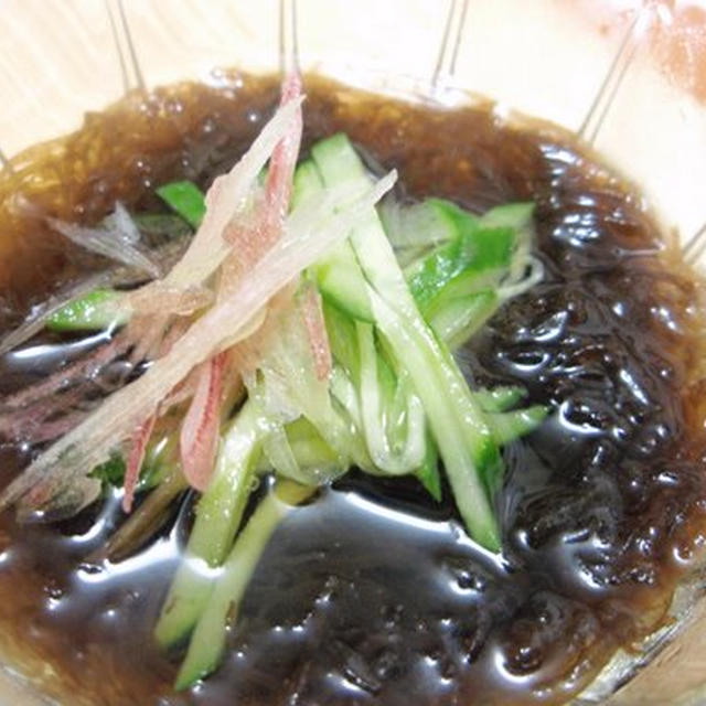 乾燥もずくを使って