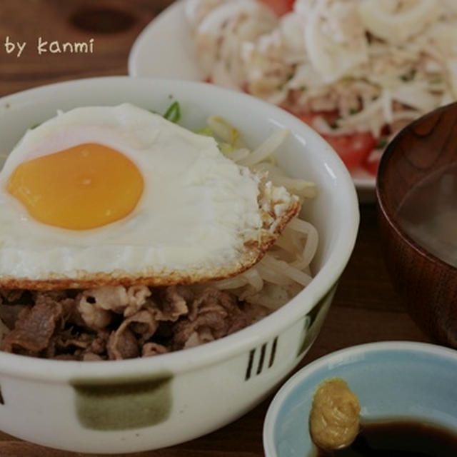 酔来丼風丼作ってみました