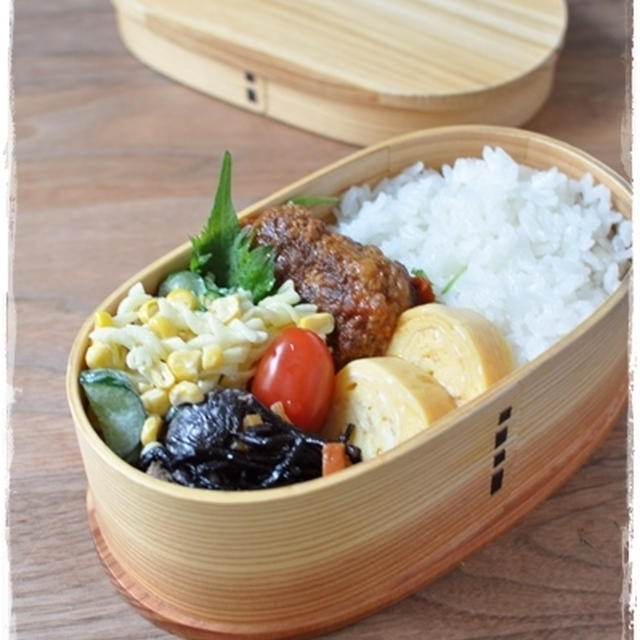 【煮込みハンバーグ弁当】