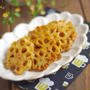 厚さがポイント♡やみつきの食感♪花レンコンの照り焼き＊娘の工作。