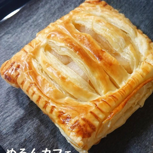 我が家のお手軽アップルパイ☆りんごで手軽に焼き立てが特に美味♪