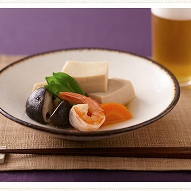 ★更新！★今週のお酒にピッタリ！おすすめレシピは♪『高野豆腐のふくめ煮』
