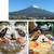 幼稚園年中さんとのパンダケーキレッスンは楽しい、写真は年中さん作です!!今朝の富士山
