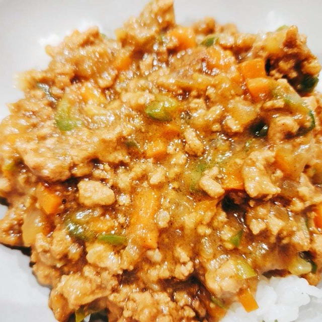 【レシピ】息子くん達からリクエストされてたカレー♡キーマカレー