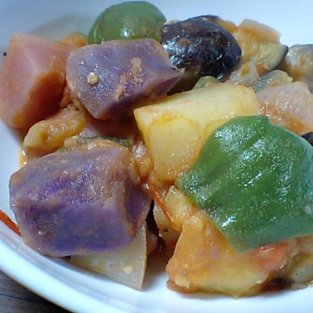 夏野菜の炒め煮