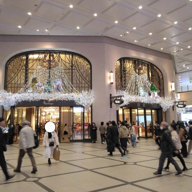 阪急梅田本店、入口のキラキラ#最近撮った写真は