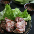 豚肉のソテー　バルサミコソース