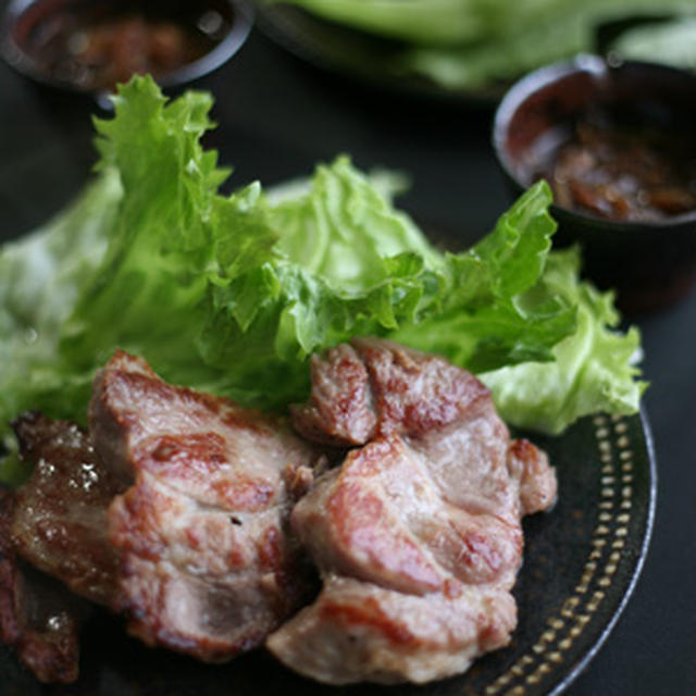 豚肉のソテー　バルサミコソース