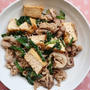 甘辛い味付けで食べ応えも抜群！＊豚肉と厚揚げの甘辛炒め＊