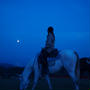 馬に乗って月見してきました。