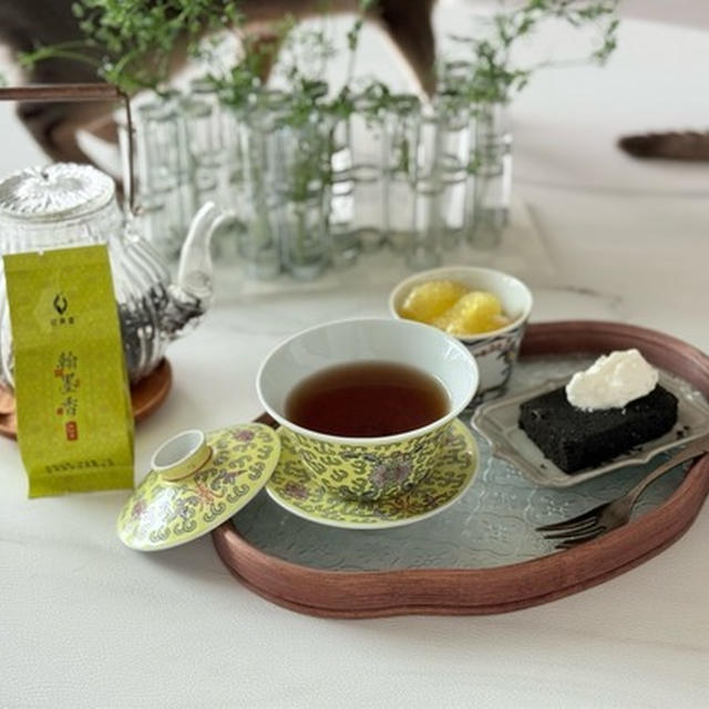 中国でいただいたお茶が美味しい