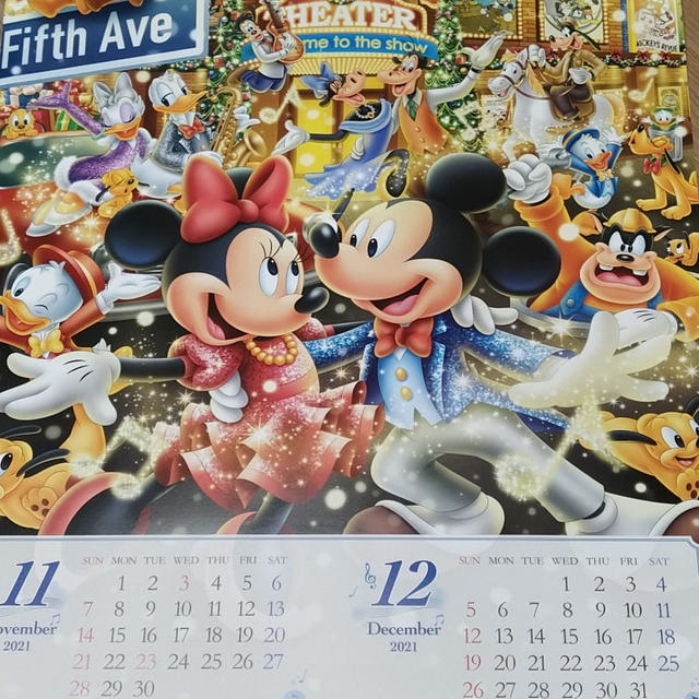 １１月１２月第一生命カレンダーミッキーを探せ！（解答）