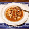 タラのサフランとトマトのスープのレシピ