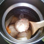鍋キューブで作った鶏だんごのスープ