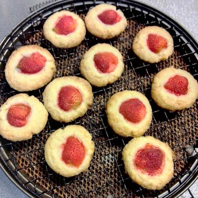 自家製苺をスイーツに利用するその4