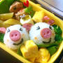 キャラ弁♪ブタさん