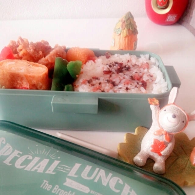 JK弁当☆豚の唐揚げ♪