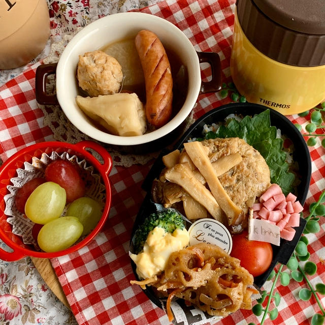＊煮込みハンバーグ弁当ふたつ＊