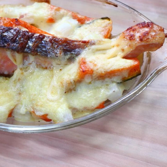 焼き方が決めて！漬け魚と野菜のグリルアレンジ