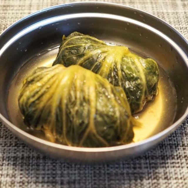 ロールレタスと赤魚の煮付け