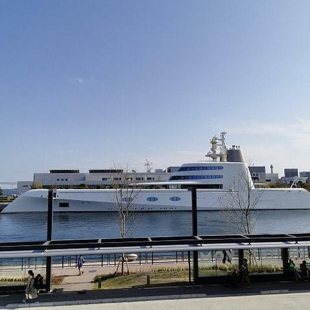 『ヨット“A”』再び停泊中でした！