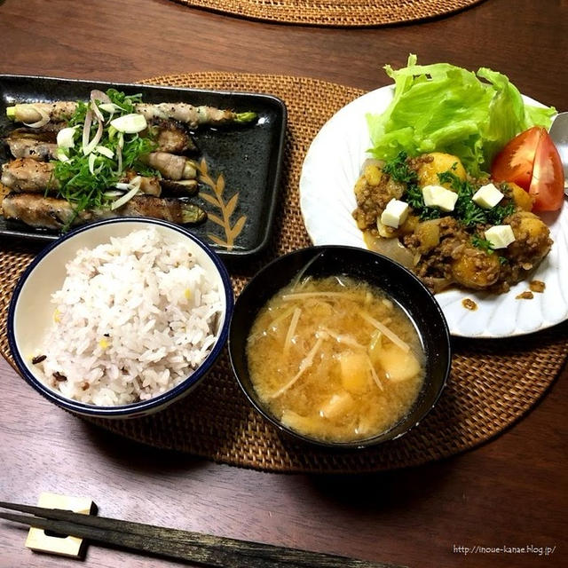 一昨日の晩ごはん（息子の晩ごはんの量と比較してみた）とバージョンアップオット