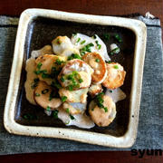 【簡単！！里芋レシピ】止まらない味です。里芋フライの明太マヨソースがけ