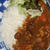 2月18日　　ビーンズと ひき肉の カレー