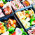 さりげなくキャラ入りの大人弁当♪