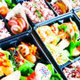さりげなくキャラ入りの大人弁当♪