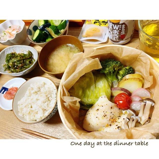 ある日の晩ごはん。