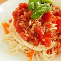 ■スパイス大使レシピ■トマトとツナのさっぱりうどん