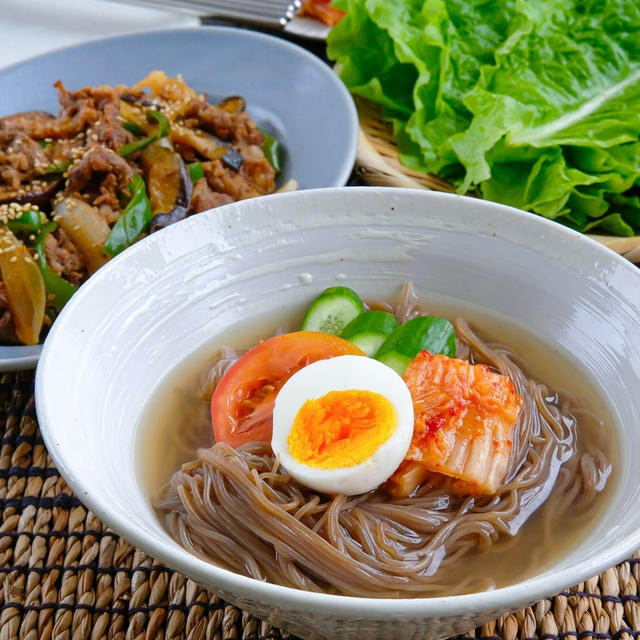 なすとピーマンたっぷり！夏のプルコギと、《夏のプルコギ定食》のご提案☆